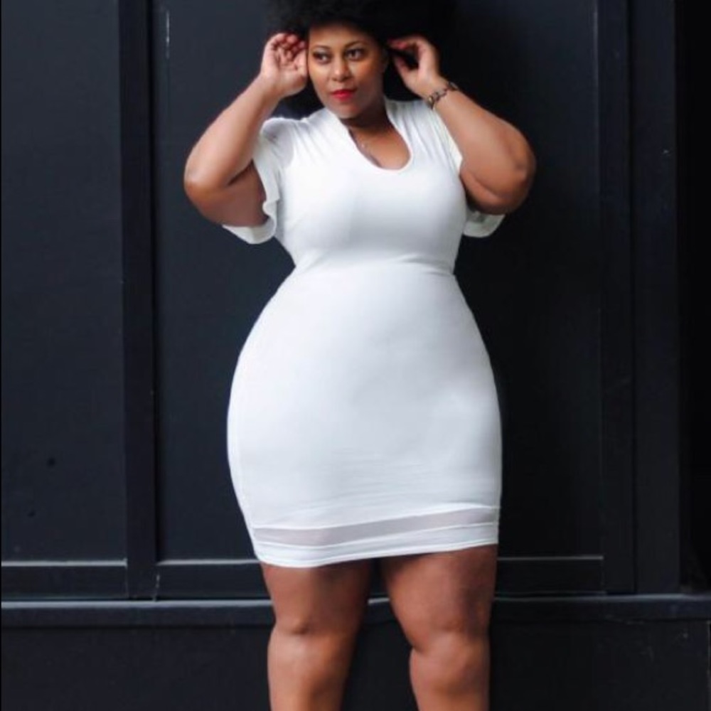 Cream/ off white dress